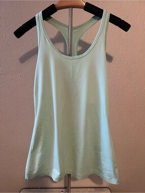Nike Dri-Fit Women's Running Tank Top Sage Mint Green Size M Light